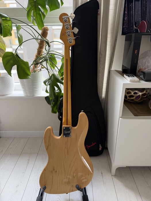 Gitara Basowa Squier Classic Vibe 70s Jazz Bass MN NAT + gigbag Fender FB610 Electric Bass