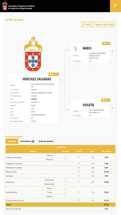 Vendo poldra PSL com 7meses