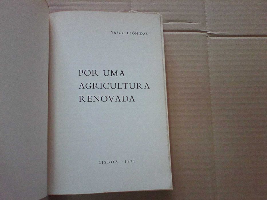Por uma agricultura renovada