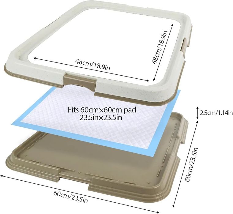 Duża toaleta treningowa dla psa