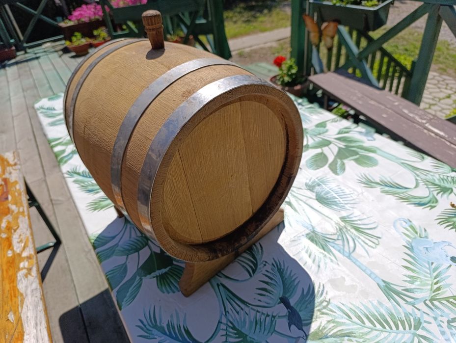 Beczka dębowa 15l