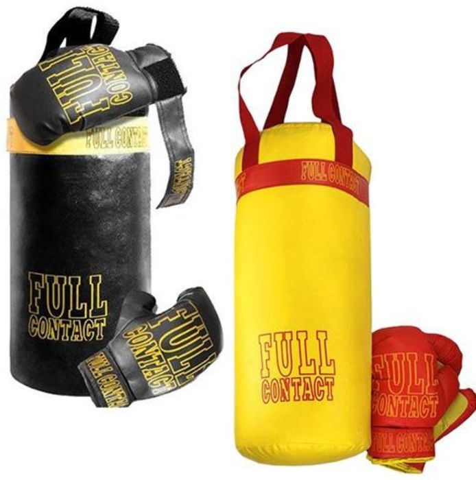 Боксерський набір в куль. "Америка" Малий. рукавички