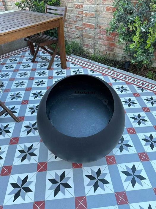 Bubble lareira de exterior