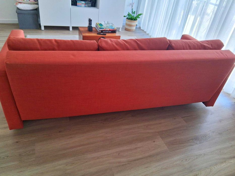 Sofá IKEA FRIHETEN - Laranja (cor descontinuada)