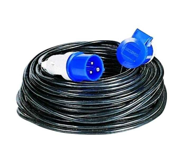 Extensão eléctrica 25M macho/fêmea 220V (Autocaravana / Campervan)