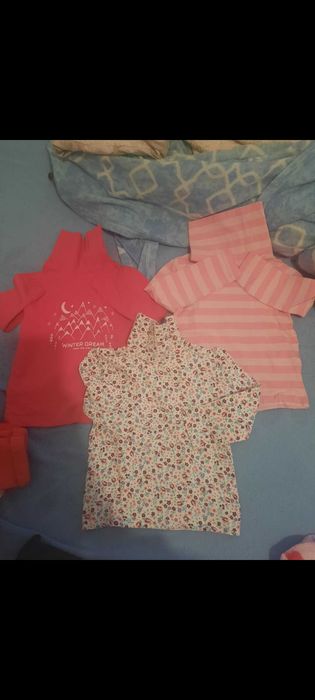 Lote 4 + 4 calcas + 3 blusas de gola