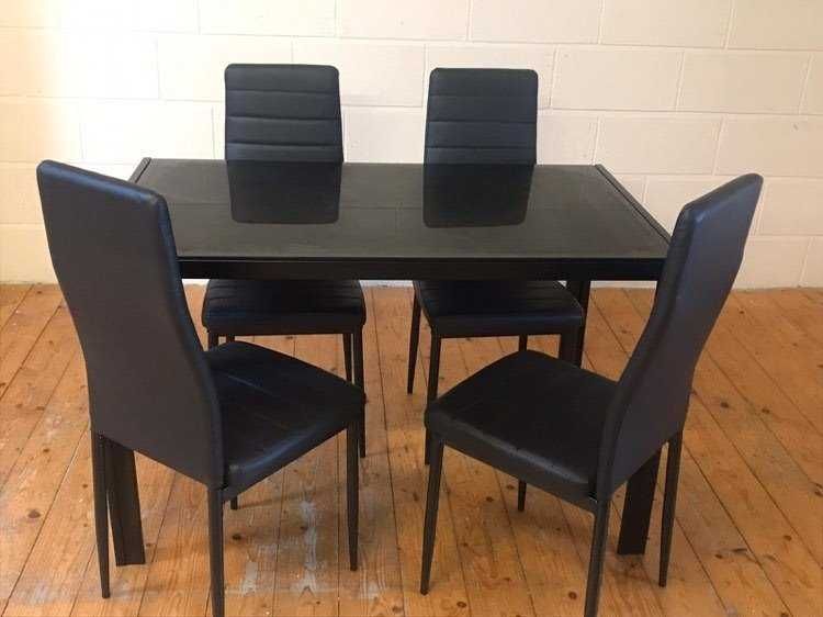 oferta mesa 4 cadeiras novas portes gratis