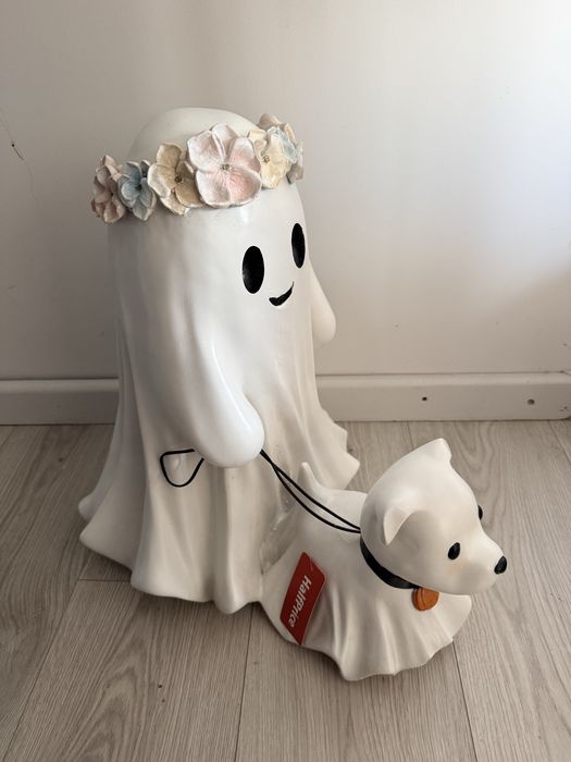 Figurka duch duszek halloween piesek duza halfprice nowa