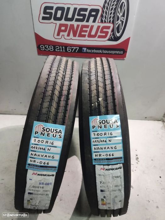 2 pneus novos 700-16 nankank - oferta dos portes