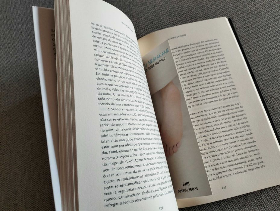 Livro "Na sopa de miso" de Ryu Murakami