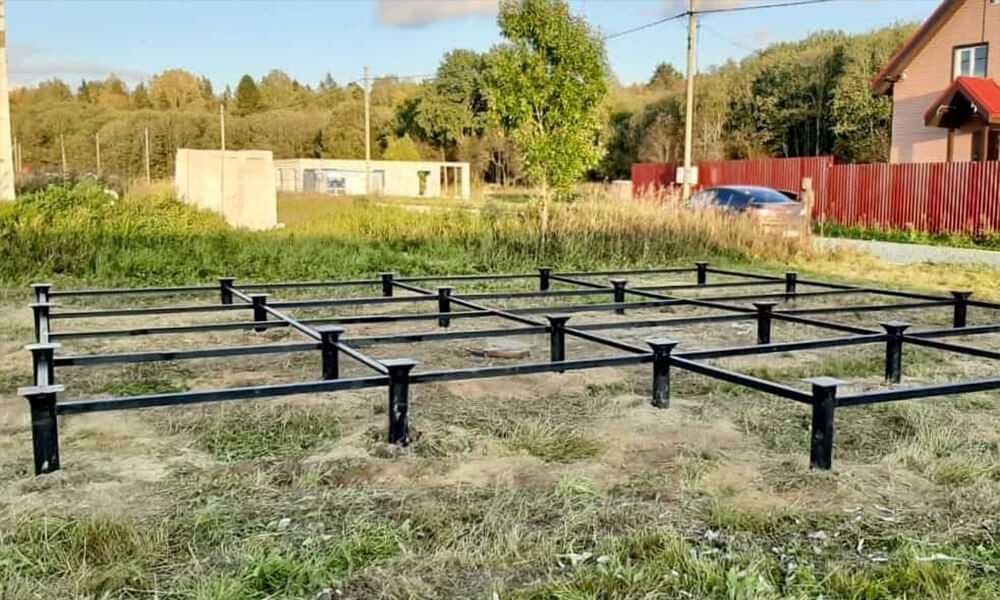 Сваи винтовые, геошуруп, палі, монтаж, сваї гвинтові, наконечники