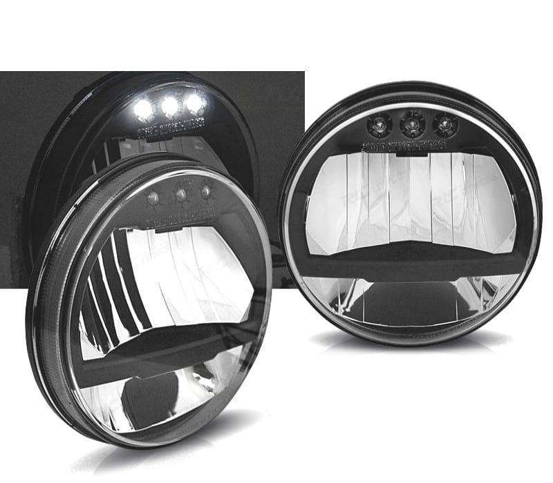 FARÓIS JEEP WRANGLER JK 07-18 FULL LED