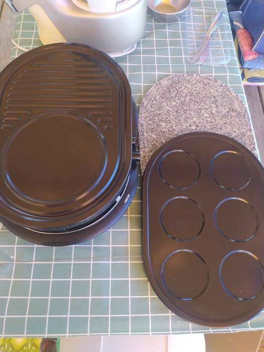 Grelhador Raclette 4 em 1