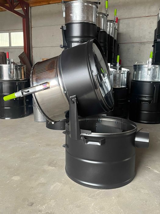 Parnik węglowy gospodarczy ocynk / nierdzewka 60 / 100 / 160