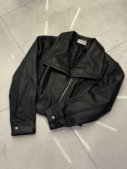 Шкіряна куртка Saint Laurent