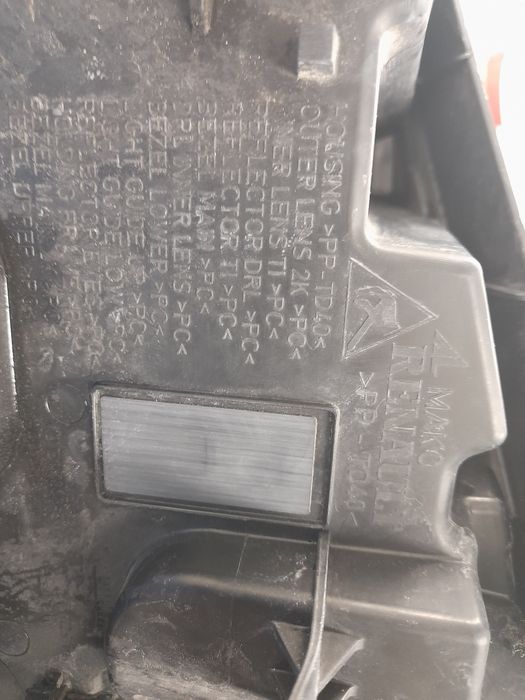 Ótica frente direita renault clio