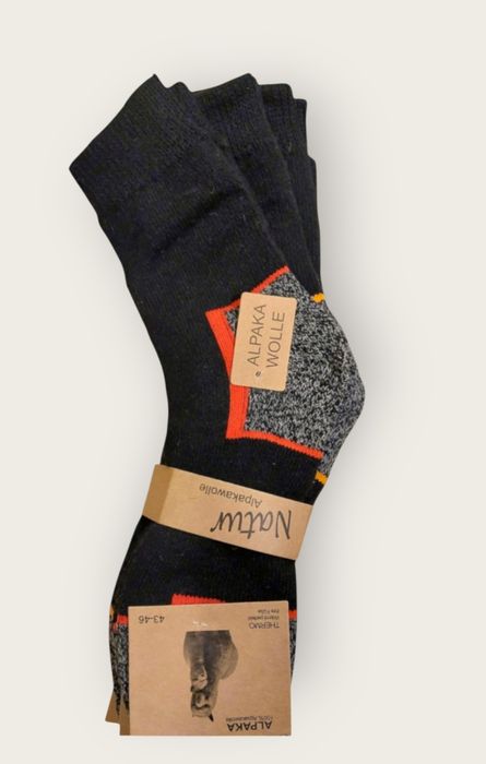 Skarpety męskie wełniane z alpaki