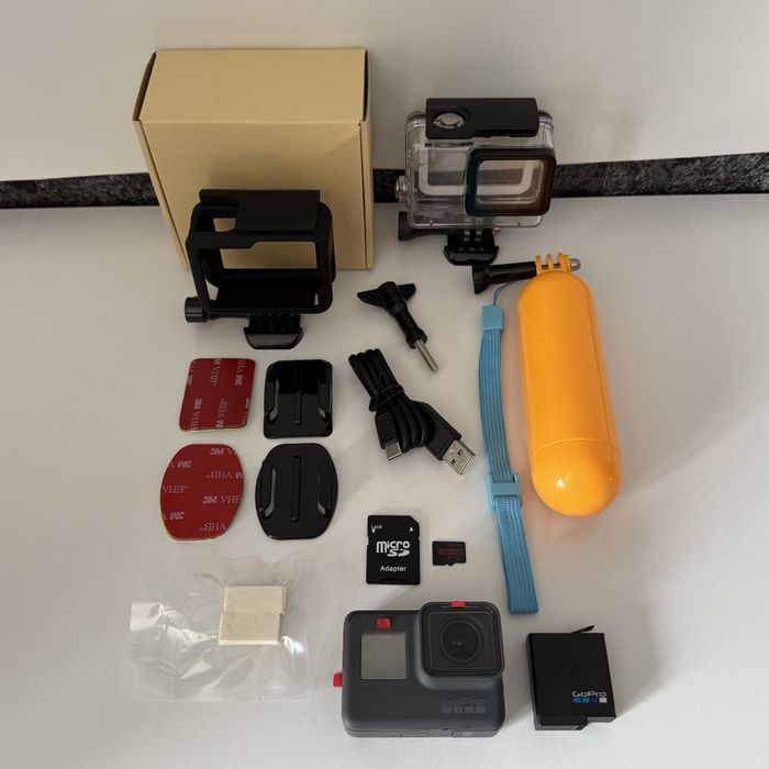 Нова! Екшн камера GoPro Hero 5 Black для спорту хоббі подорожей 4K аквабокс стабілізація гоупро