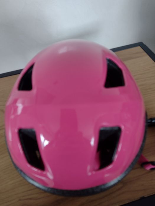 Kask rowerowy dziewczęcy