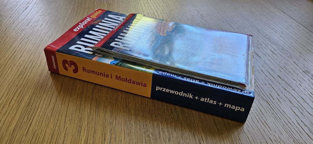 Rumunia i Mołdawia 3 w 1 przewodnik + mapa