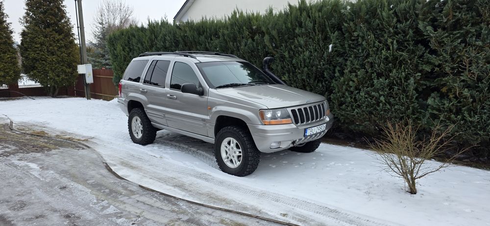 JEEP Grand Cherokee WJ - 4.7 V8 + LPG, hak, lift, polski salon