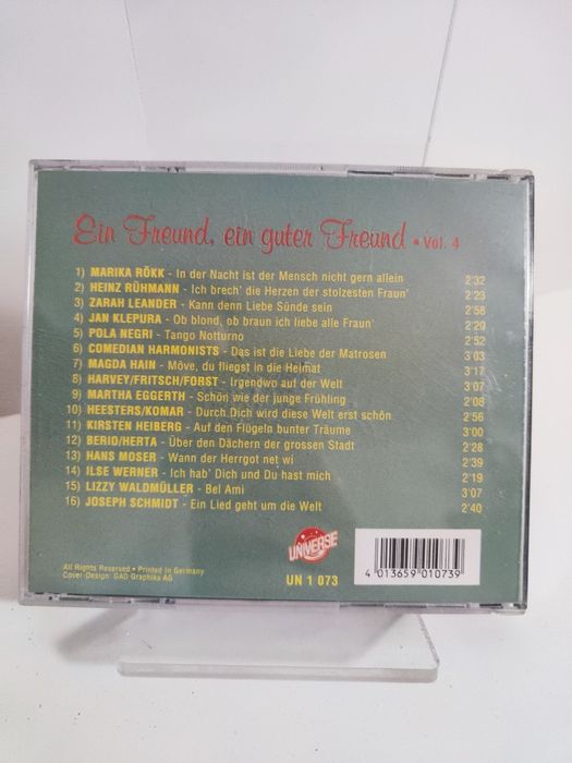 Ein Freund, ein guten Freund volume 4 CD