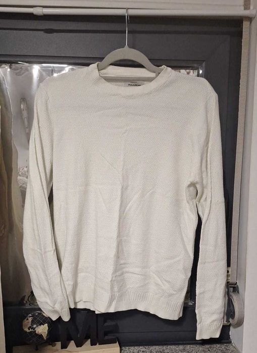 Camisola branca da Pull&bear