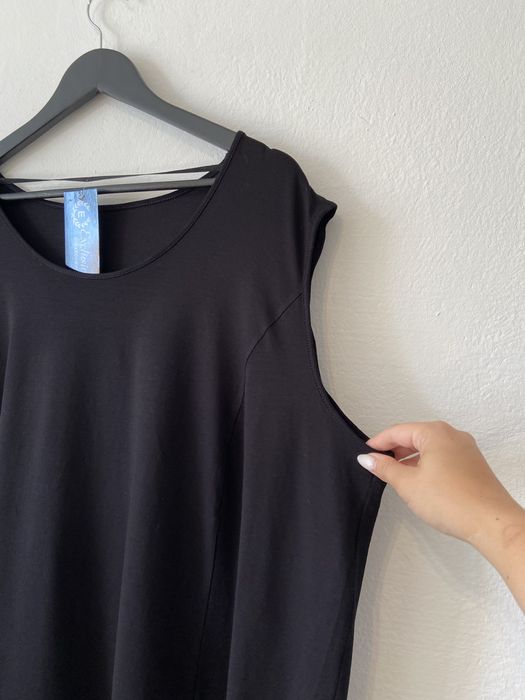 Bluzeczka plus size bezrękawnik