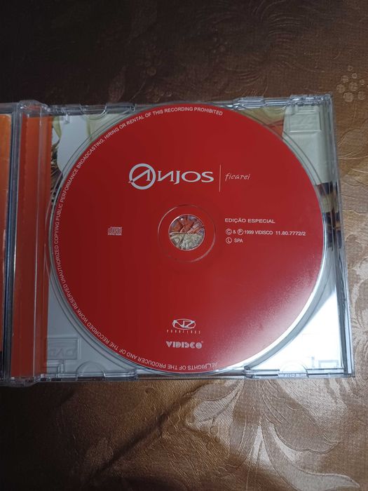CD dos ANJOS - Ficarei Ano de 1999