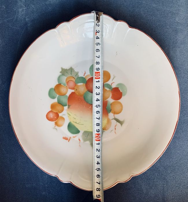 Блюдо для фруктов для шашлыков Баранівка посуда винтаж