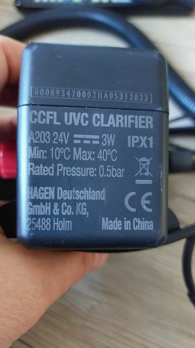 Lampa UVC In-Line Clarifier 3W Fluval