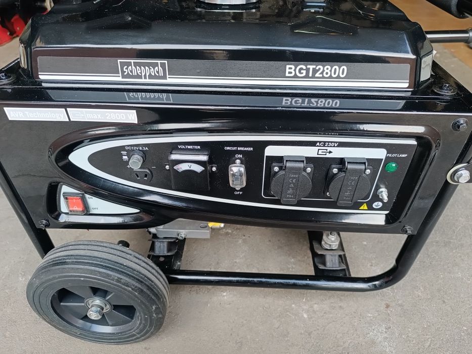 Agregat prądotwórczy NOWY!  Scheppach BGT 2800 Black Edition  2,8kW