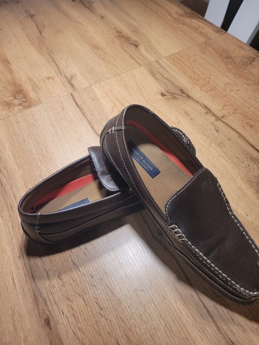 Buty Tommy Hilfiger 43 skóra brązowa