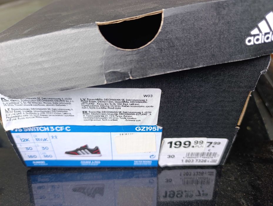 Buty chłopięce adidas 30