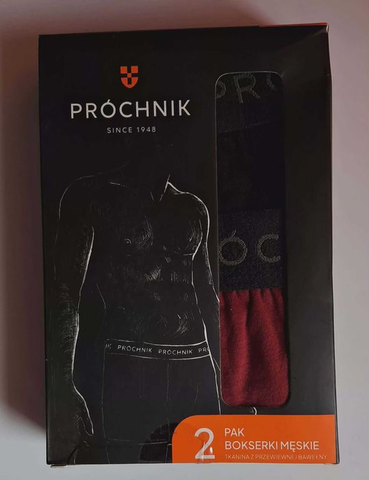 Próchnik Bokserki męskie L  2pak Nowe