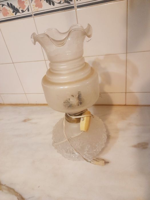 Candeeiro de Mesa de Cabeceira Vintage