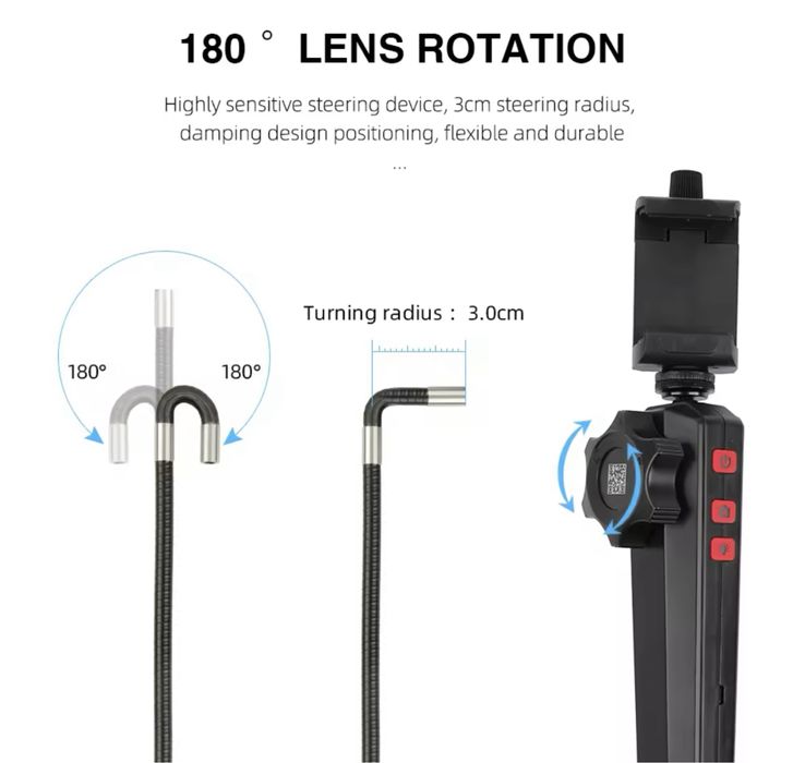 Камера ендоскоп бороскоп Laopi  6мм