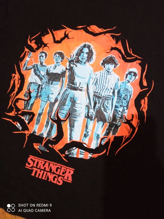 Футболка,Очень странные дела,аниме Тотторо,Stranger things,М