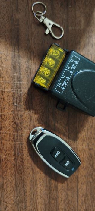Посилене реле  дистанційного керування 1 канал посилене 433 МГц 220V