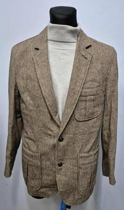 HUGO BOSS roz. 50 L blazer Premium wełna + jedwab + kaszmir