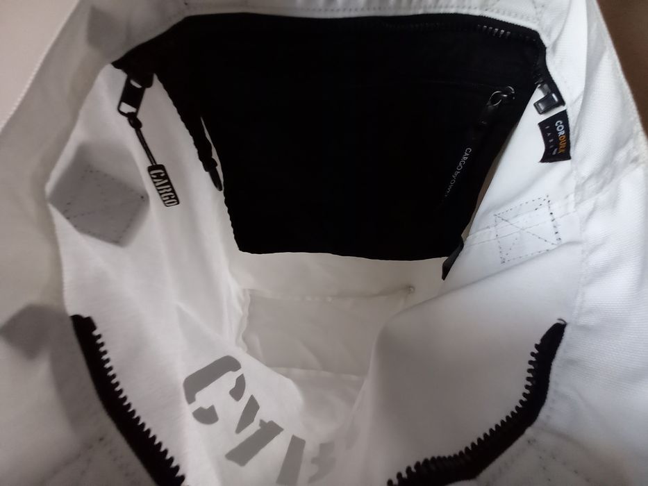 Torba Cargo by owee biała torebka z cordury wodoodporna rozm. M medium
