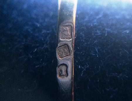 Anel Ouro Branco De 800‰ - Safira & Diamantes