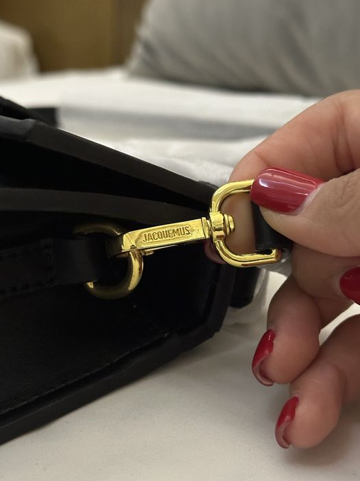 Mala Jacquemus nova preta tamanho medio
