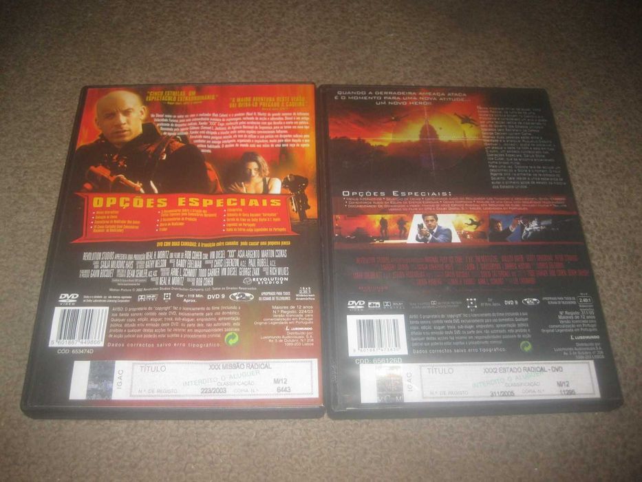 Colecção "Triple xXx" com Vin Diesel e Ice Cube