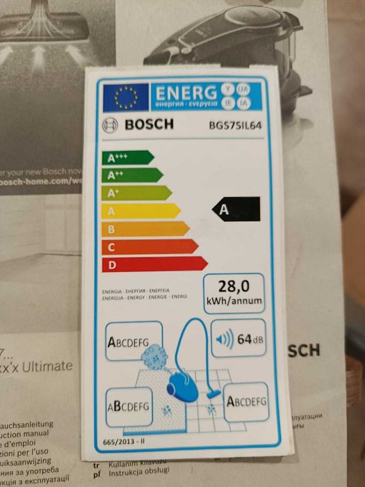 Aspirador BOSH ProSilence64