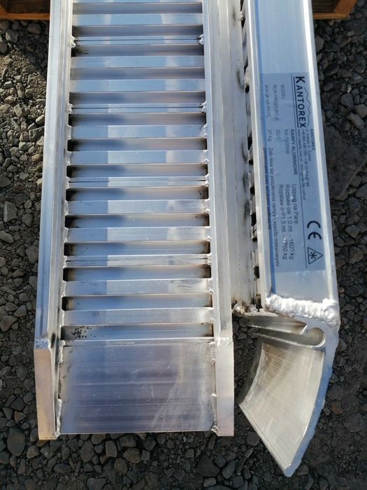 Najazdy aluminiowe od 2m-5m, do 25T - Dostawa, gwarancja, znak CE