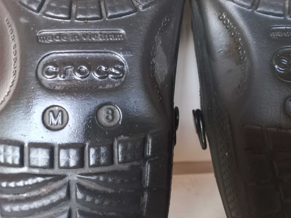 Crocs оригинал кожа нубук 8м