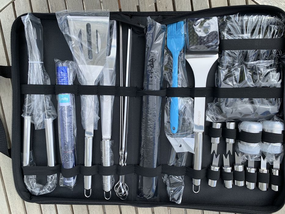 Acessorios para grelhador kit completo Grill