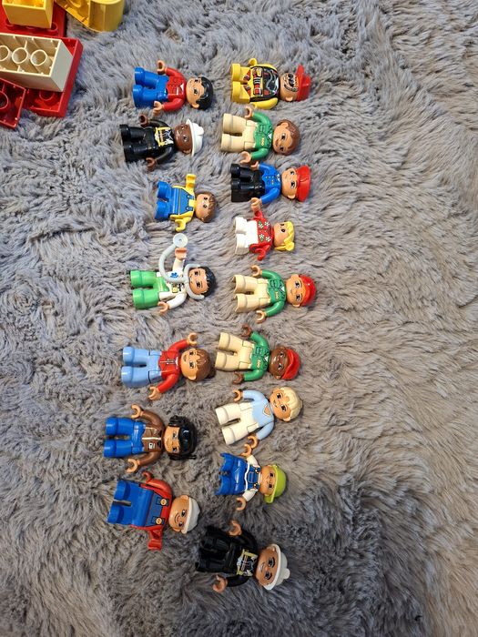 Duży zestaw klocków lego duplo