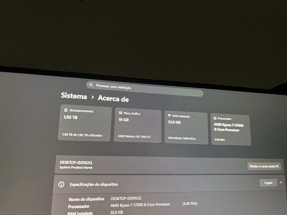 Vendo Setup gamer completo, Roda tudo pouco negociavel! Troco por carro a diesel, descrição!